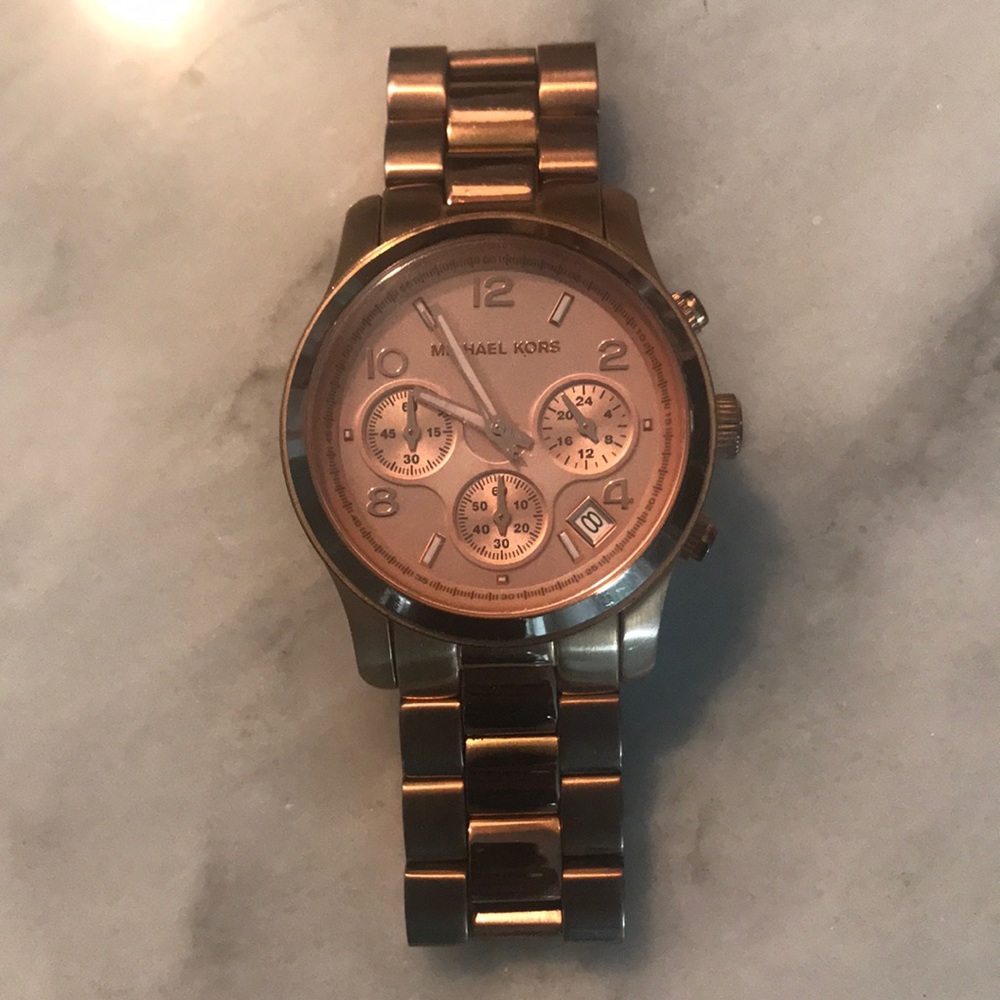 Michael Kors Rose Gold Watch
